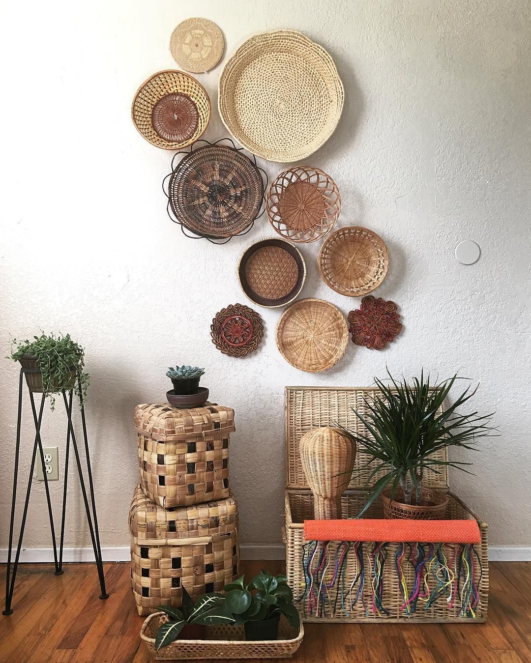 Redecorate With What You Have - baskets