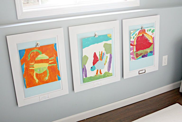 Redecorate With What You Have - kid art